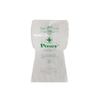 8X10" 2 Mil Białe z tyłu Wstępnie otwarte torebki polietylenowe na rolce Perforated dla łatwej dystrybucji