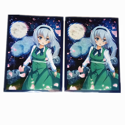 OPP plastikowe rękawy z kartami poliemitowymi Logo holograficzne Karty Yugioh rękawy ochronne