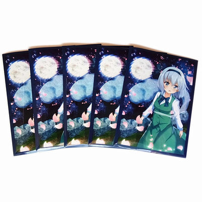 OPP plastikowe rękawy z kartami poliemitowymi Logo holograficzne Karty Yugioh rękawy ochronne