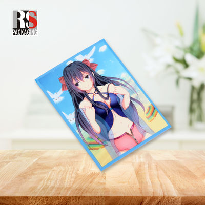 Niestandardowe rękawy z kartami do gier z popcornem 67x93 Poly Opp Anime Card Protector