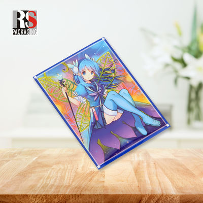 Niestandardowe rękawy z kartami do gier z popcornem 67x93 Poly Opp Anime Card Protector
