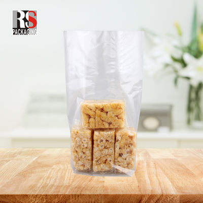 12x8x25cm plastikowy worek z podłogą do popcornu w jasnych lub dostosowanych kolorach