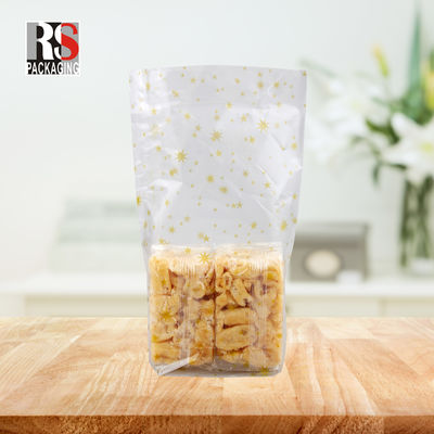 12x8x25cm plastikowy worek z podłogą do popcornu w jasnych lub dostosowanych kolorach