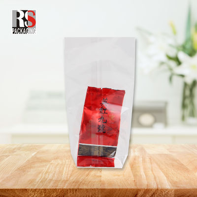 12x8x25cm plastikowy worek z podłogą do popcornu w jasnych lub dostosowanych kolorach