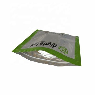 Zastosowane rozmiary LED Strips Zip Lock Plastic Foil Packing Bags For Electronic Packaging