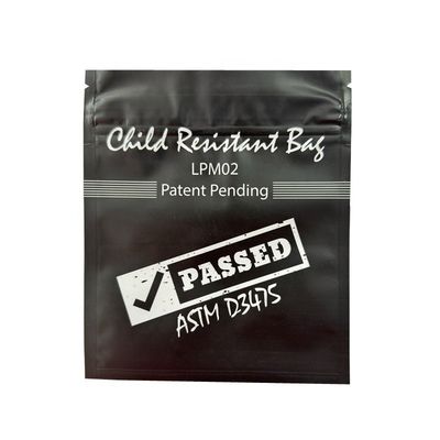 Niestandardowy druk plastikowy MOPP / VMPET / PE Child Proof Pouch For Smell Proof Cookie Packaging