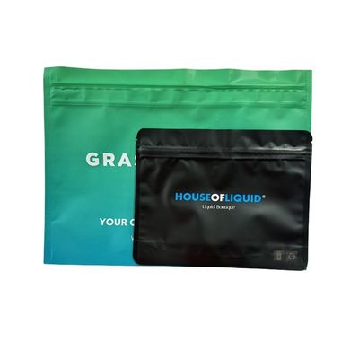 Niestandardowy druk plastikowy MOPP / VMPET / PE Child Proof Pouch For Smell Proof Cookie Packaging