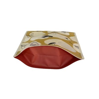Opakowania spożywcze Zip Lock Laminated Poly Bag Frosted Plastic Resealable Stand Up Pocket Bag
