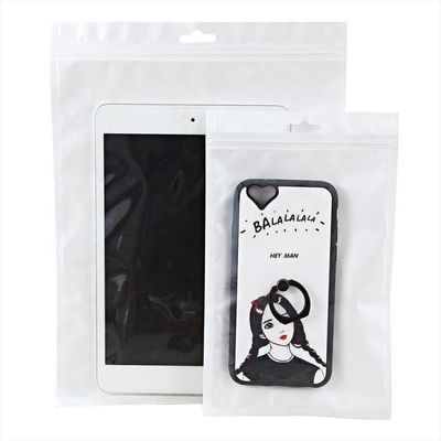 Glosy Clear Plastic Ziplock Pocket Bag For Mobile Phone Case And USB Cables Packaging (Bliska, przejrzysta plastikowa torba z zamkiem do telefonów komórkowych i kabelów USB)