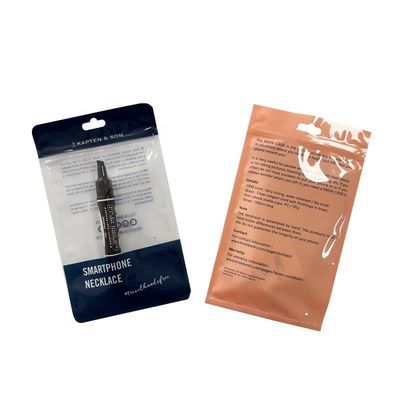 Glosy Clear Plastic Ziplock Pocket Bag For Mobile Phone Case And USB Cables Packaging (Bliska, przejrzysta plastikowa torba z zamkiem do telefonów komórkowych i kabelów USB)