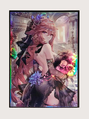 Niestandardowy rozmiar drukowany na zamówienie 67 x 92 mm Holo Holograficzne MTG TCG Gra planszowa gra sztuki rękawy kart