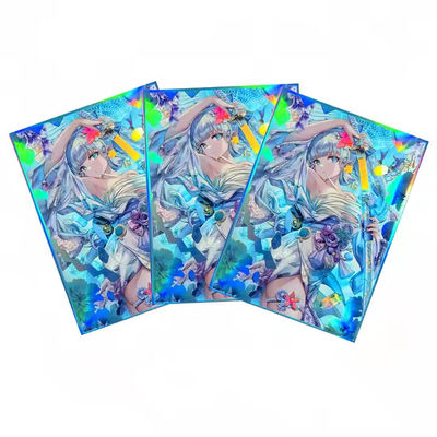 Niestandardowe karty holograficzne o rozmiarze 60ct dla MTG / TCG / PTCG Art Anime Printing Card Sleeves