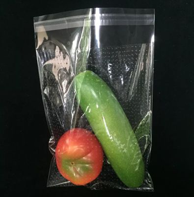 Custom-Made Transparent Microporous Plastic Bags With Tiny Pores Of 0.1–1 Mm On The Surface.