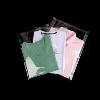 Zastosowane opakowanie koszulki przezroczyste przejrzyste optyczne torby z samoprzylepnym