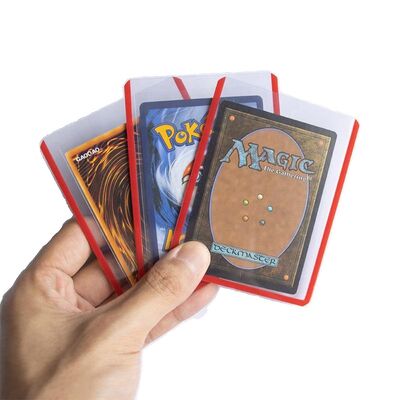 Teksturowane błyszczące niestandardowe matowe rękawy na karty do gry, rękawy na karty kolekcjonerskie z wykwintnym drukiem