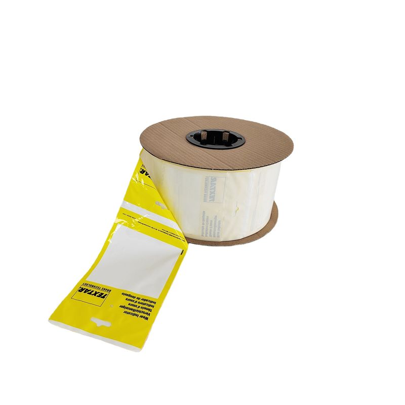 Niestandardowo wydrukowane plastikowe torebki z LDPE z przedotworzeniem na rolce