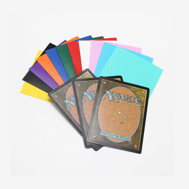 50 / 60 / 100 sztuk Czarne rękawki kart Toploaders dla kart handlowych