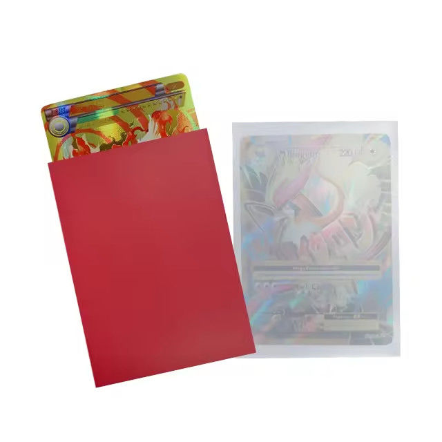 OEM Stylowe rękawy z kartami 1000Pcs Matte Card Sleeves Game Photocard Trading Packaging Stand Up Poch Printer
