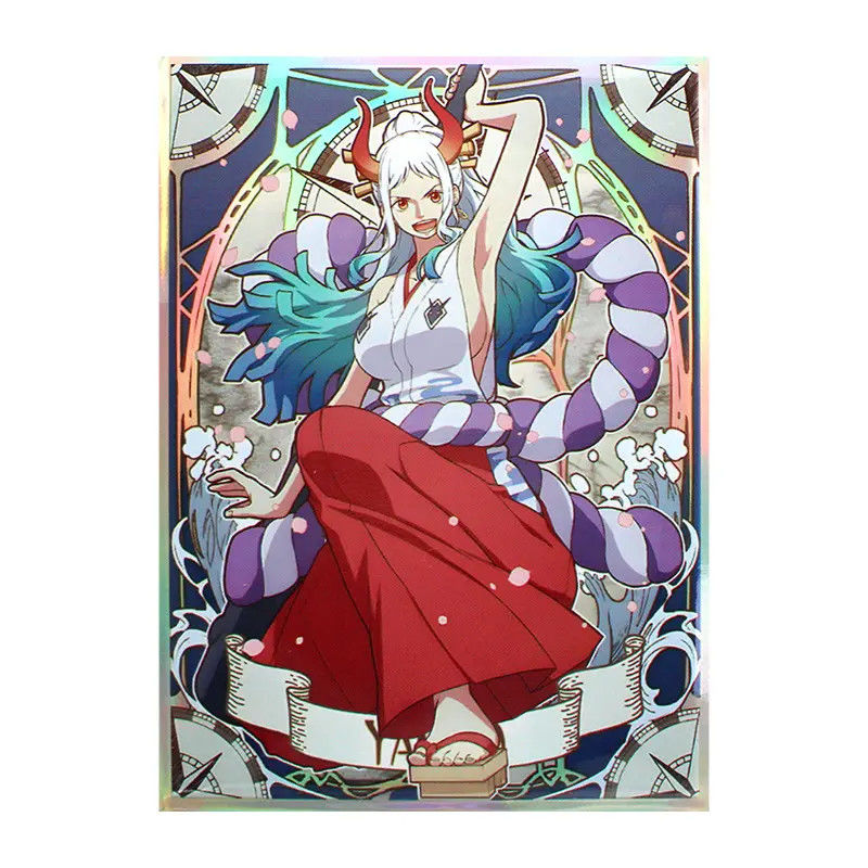 Niestandardowy rękaw posiadacza kart z PVC rękaw kart MTG rękaw kart One Piece Character Background Set