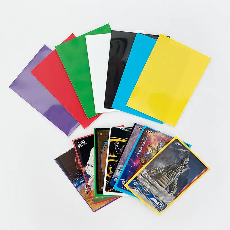 Niestandardowe idealnie archiwalpro Hard Baseball Plastic Ygo Mtg Game Wielokolorowe rękawki kart