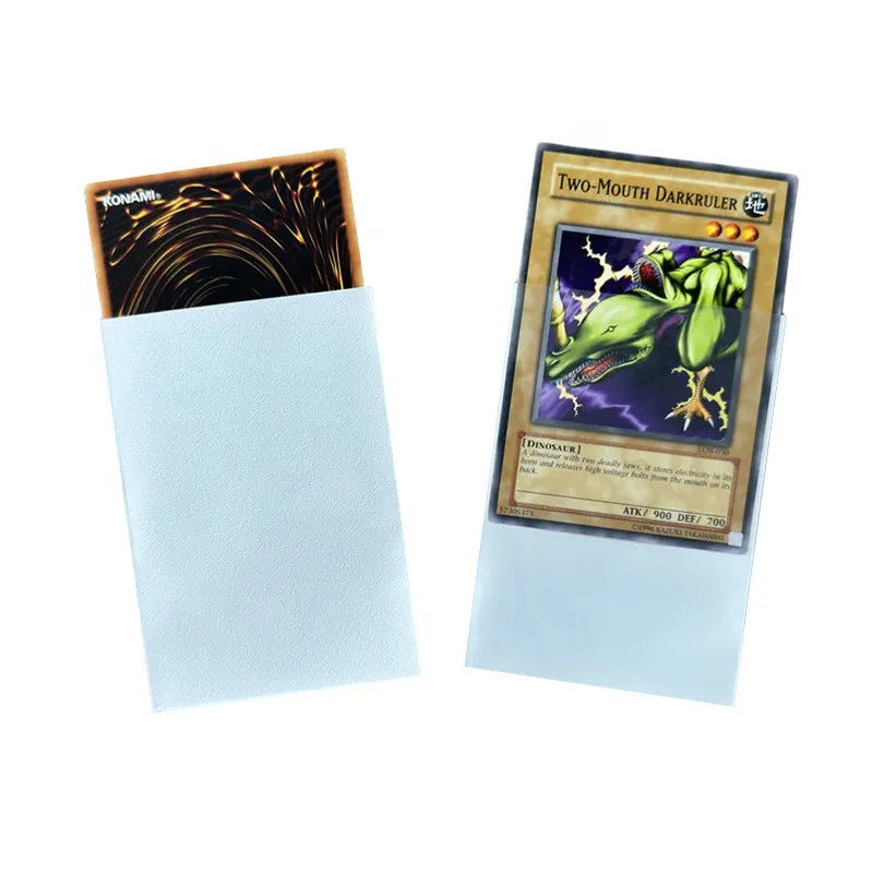 Czyste białe Premium TCG Karta rękawy Dragon Shield Rękawice dla kart pokładowych ochroniarz