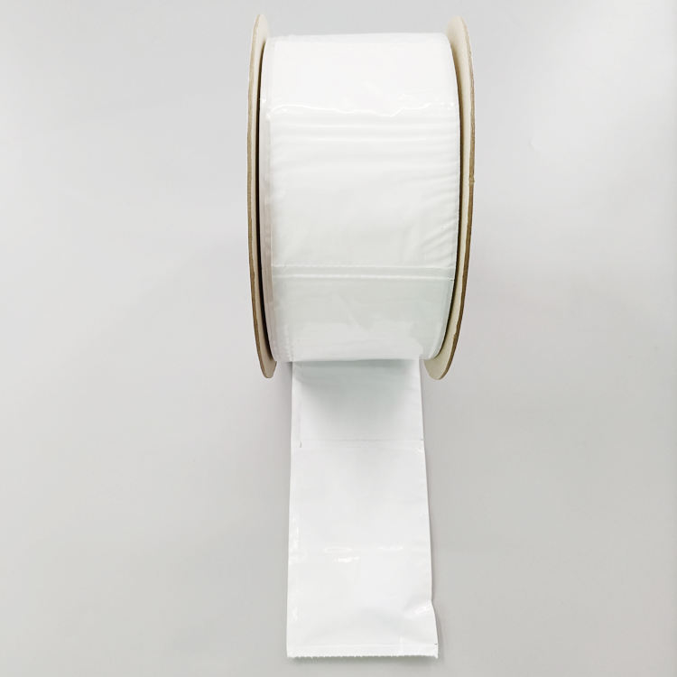 Automatic Pre-Opening Roll Bag With Hole LDPE Recycled Poly Plastic